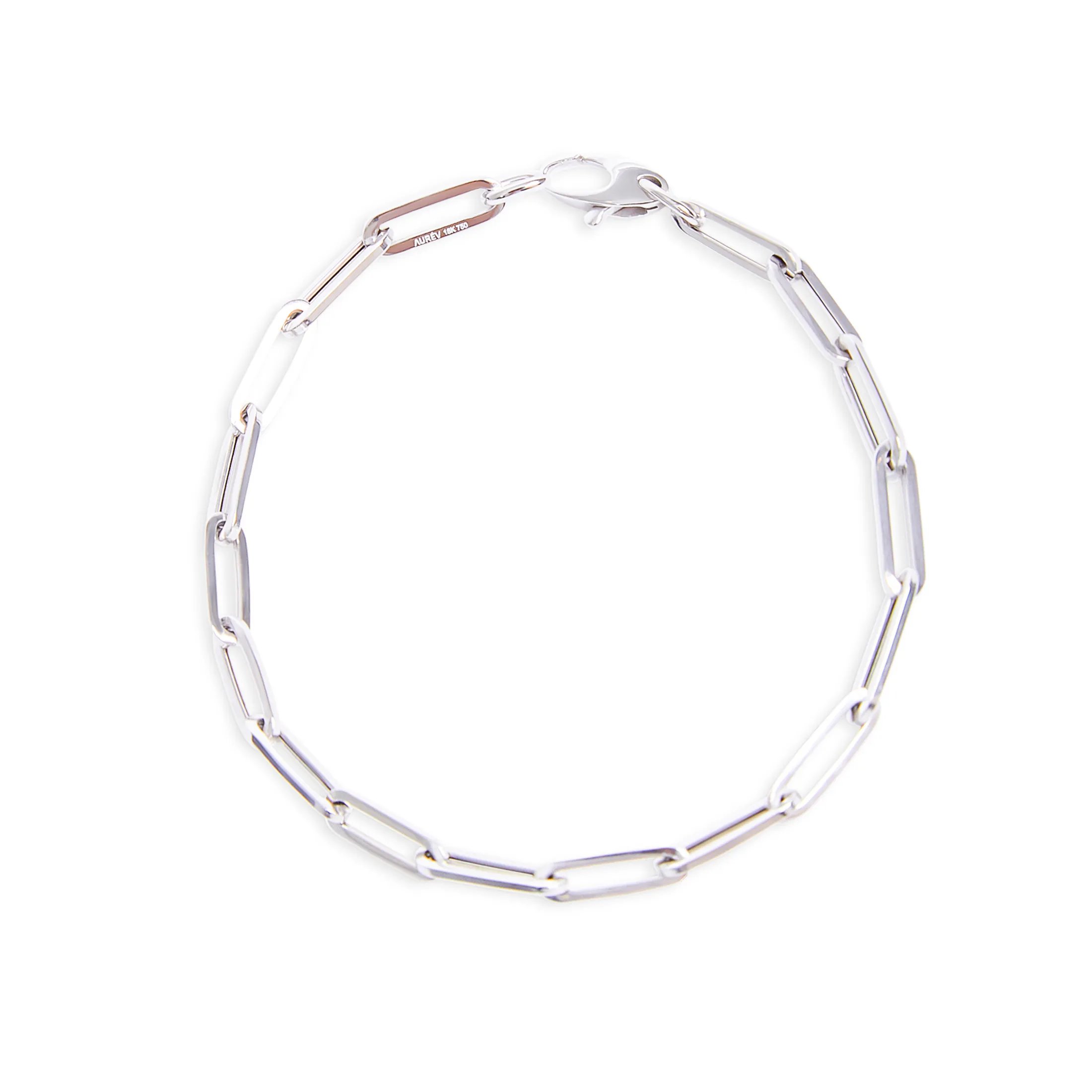 Classic Paperclip Chain Bracelet