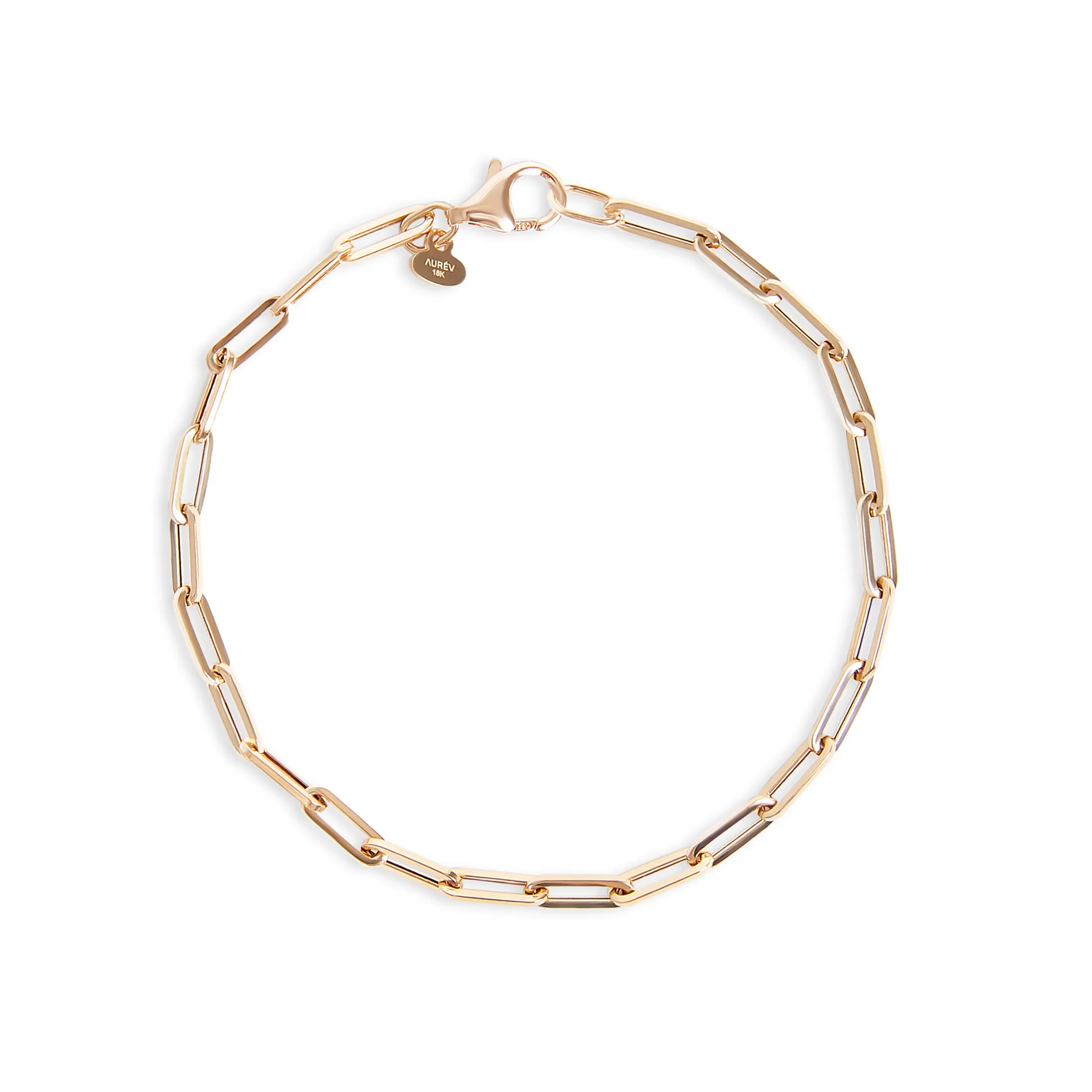 Petite Paperclip Chain Bracelet