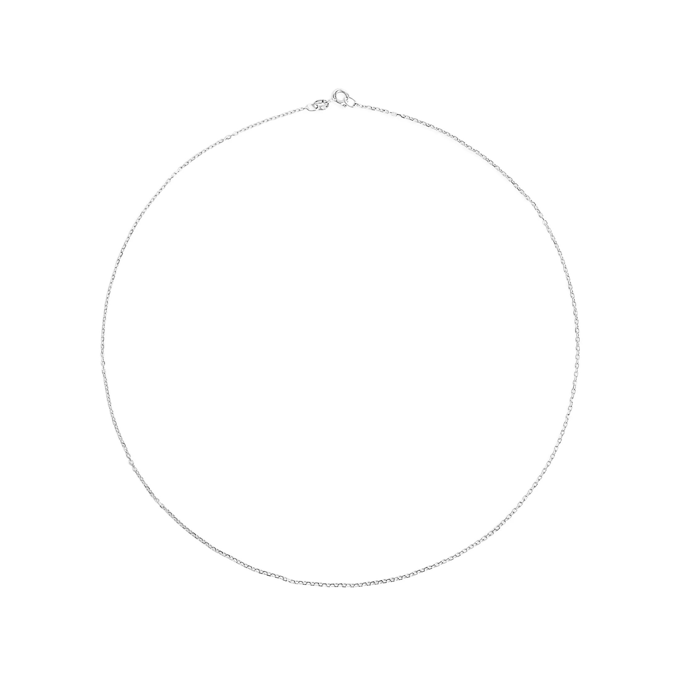 Petite Diamond Cut Chain Necklace