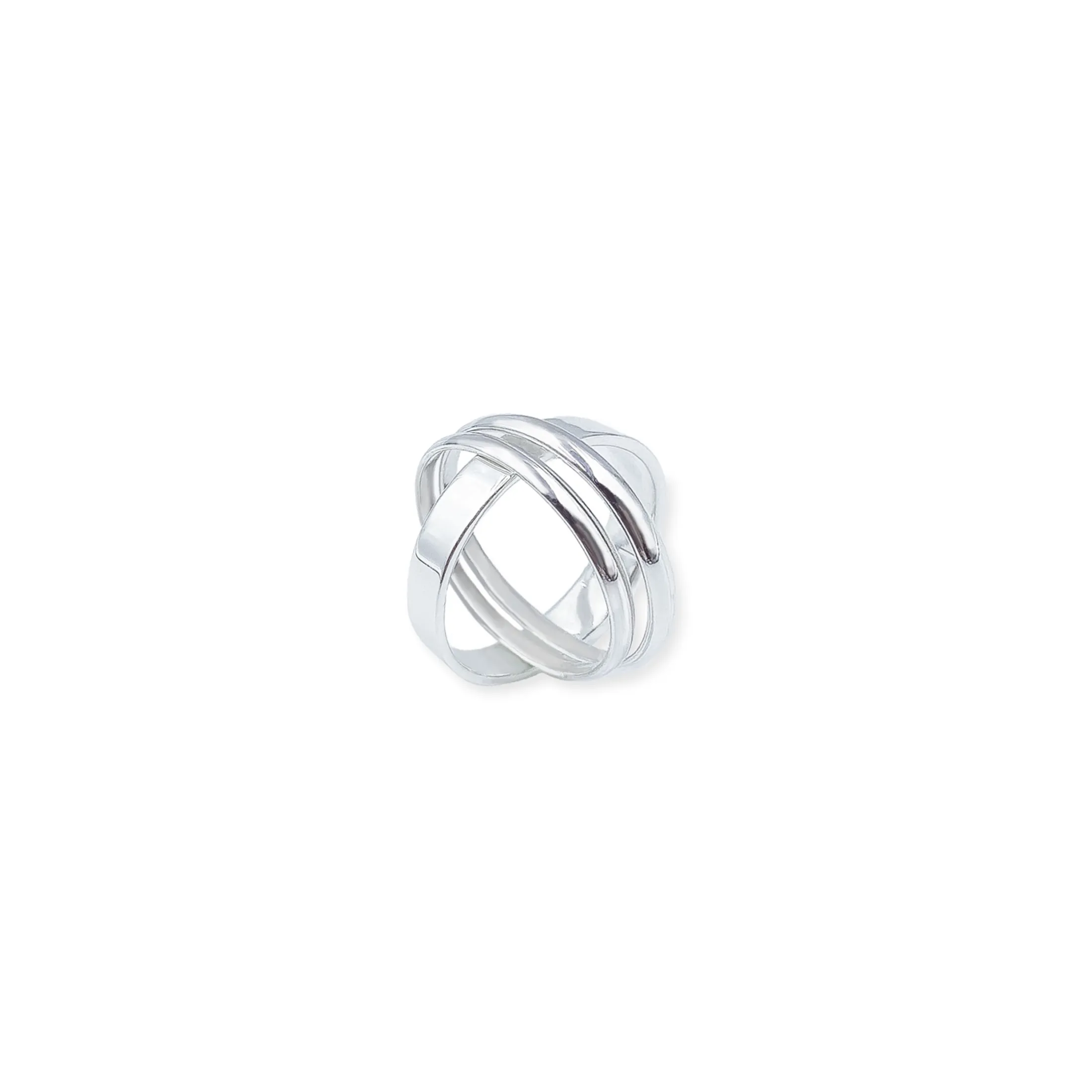 Interlocking Trinity Ring