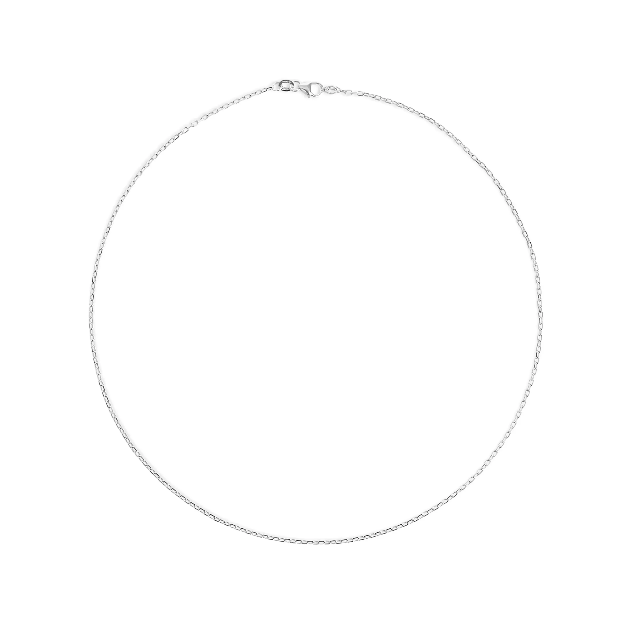 Classic Diamond Cut Chain Necklace