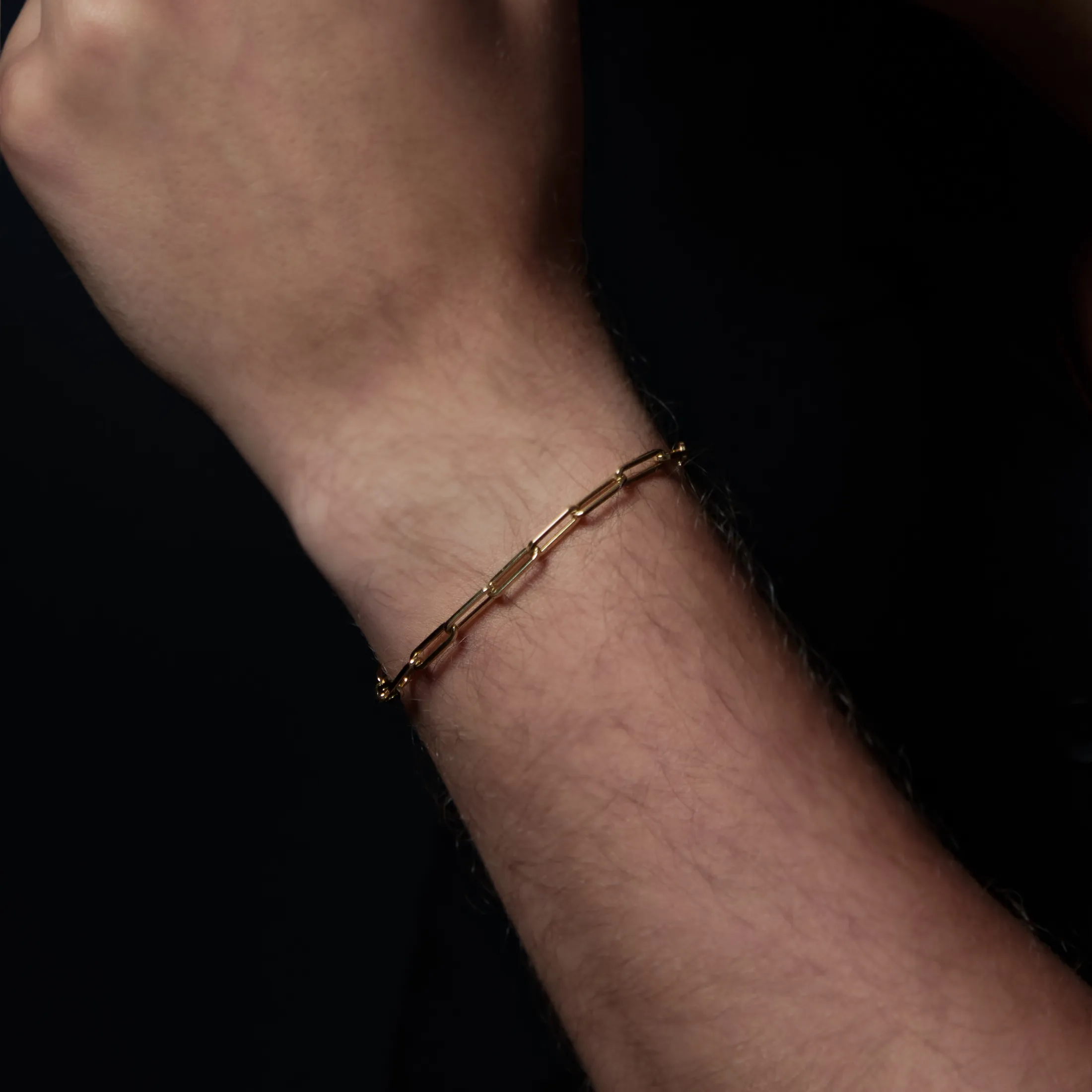 Petite Paperclip Chain Bracelet - alternate view