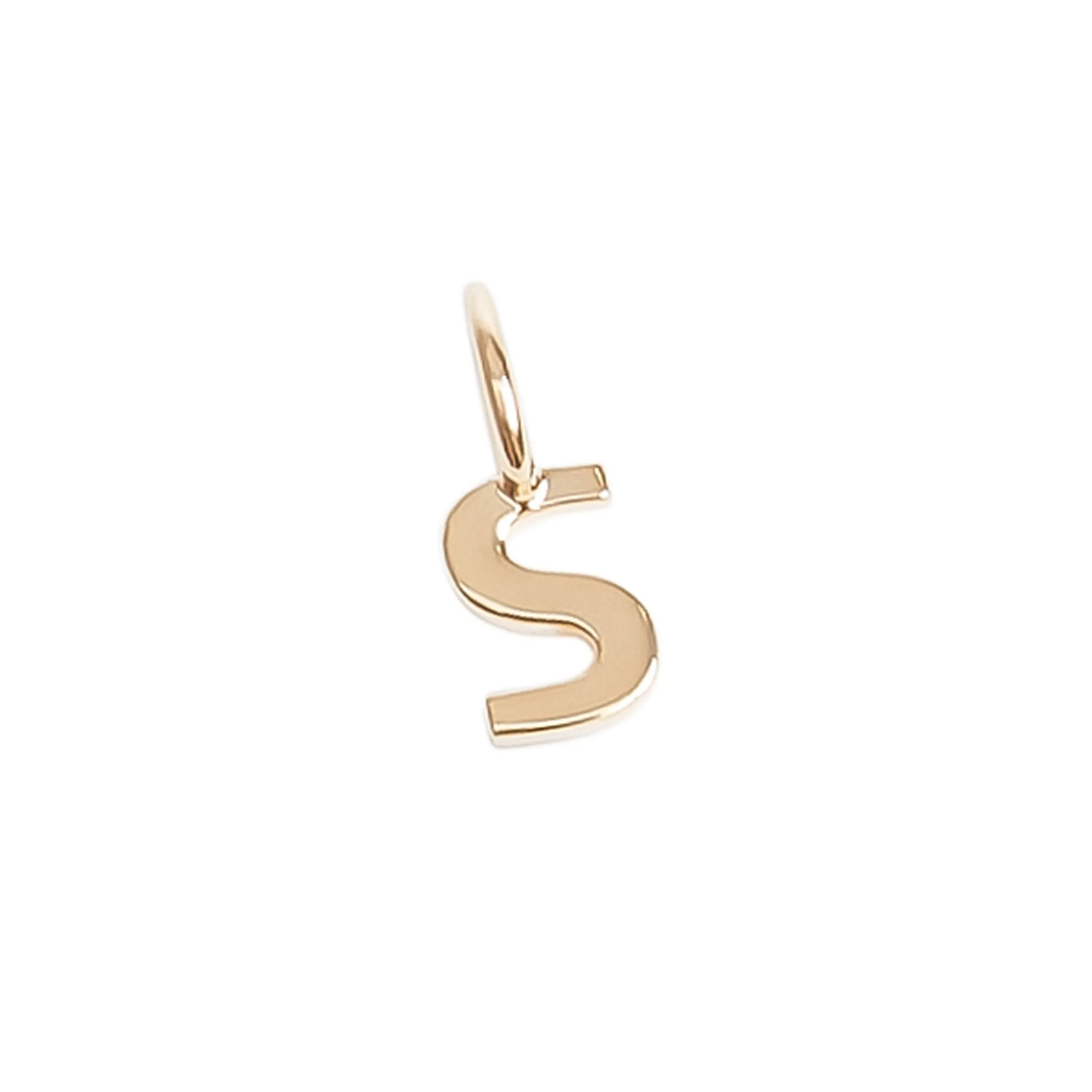 Personalized Letter S Pendant