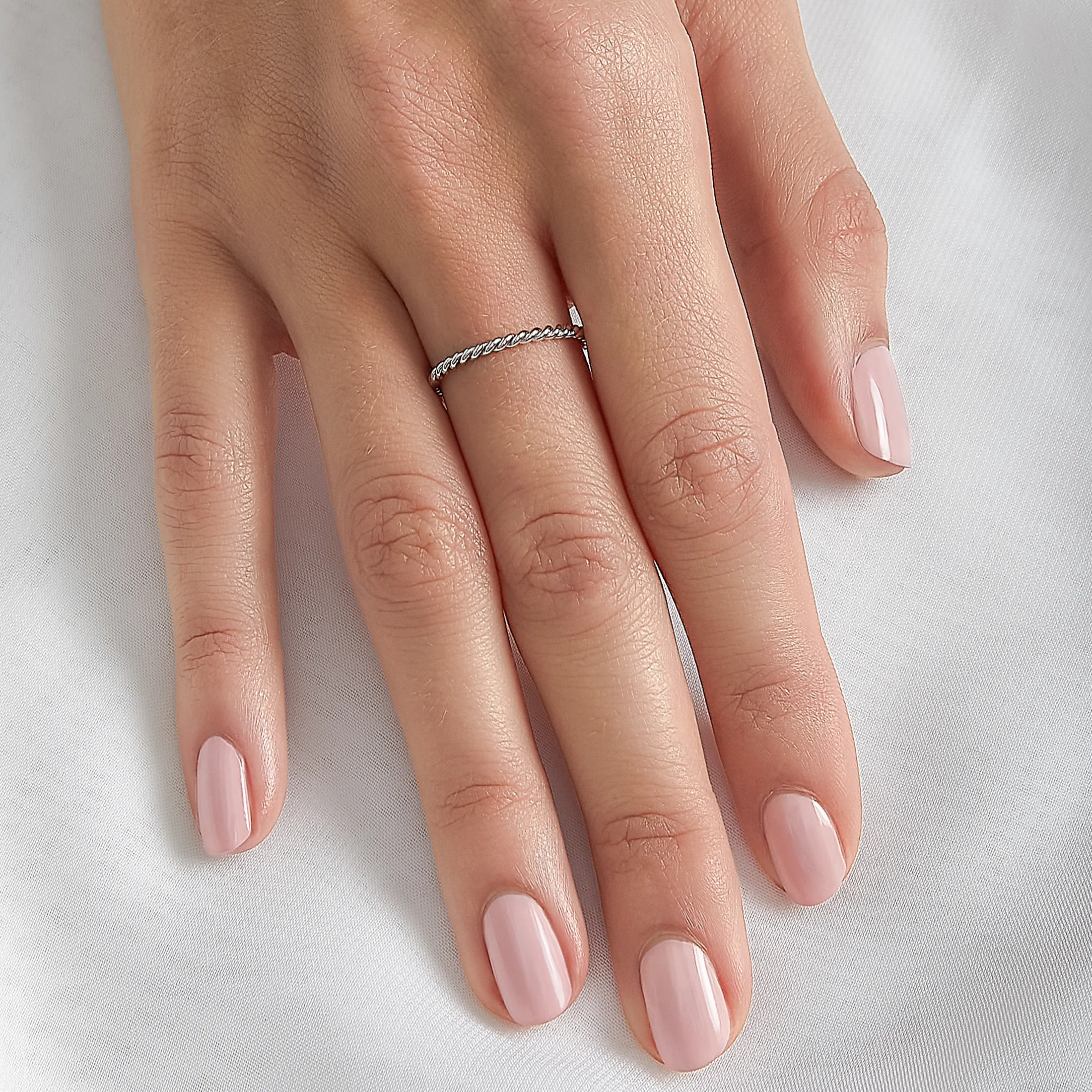 Classic Twist Ring - alternate view