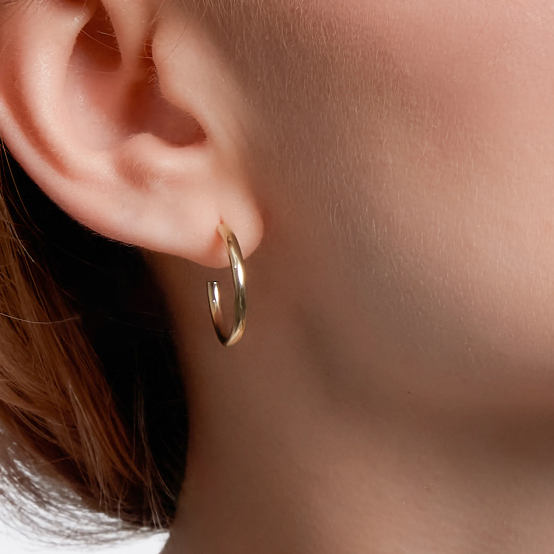 Mini Svelte Hoop Earrings - alternate view