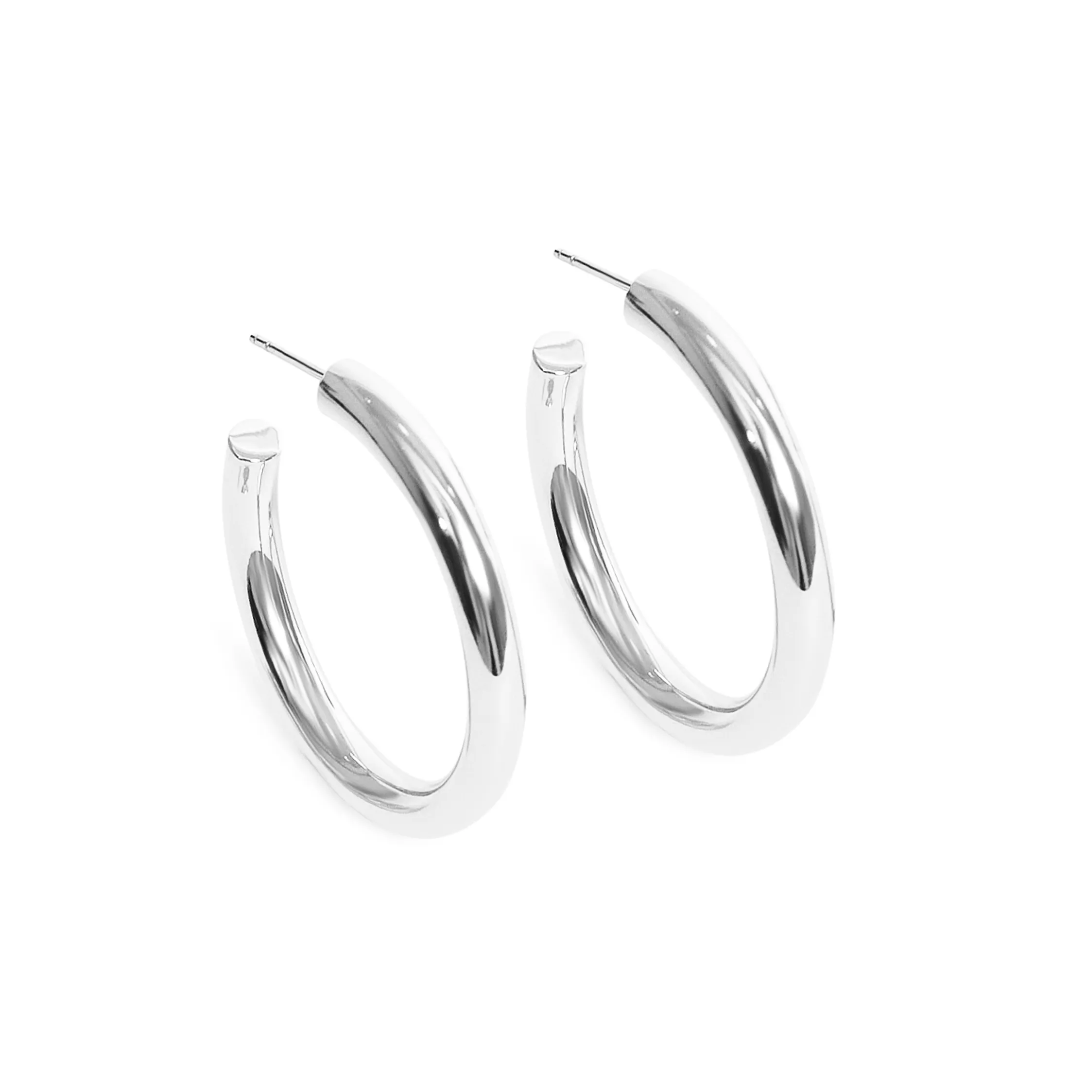 Classic Signature Hoop Earrings