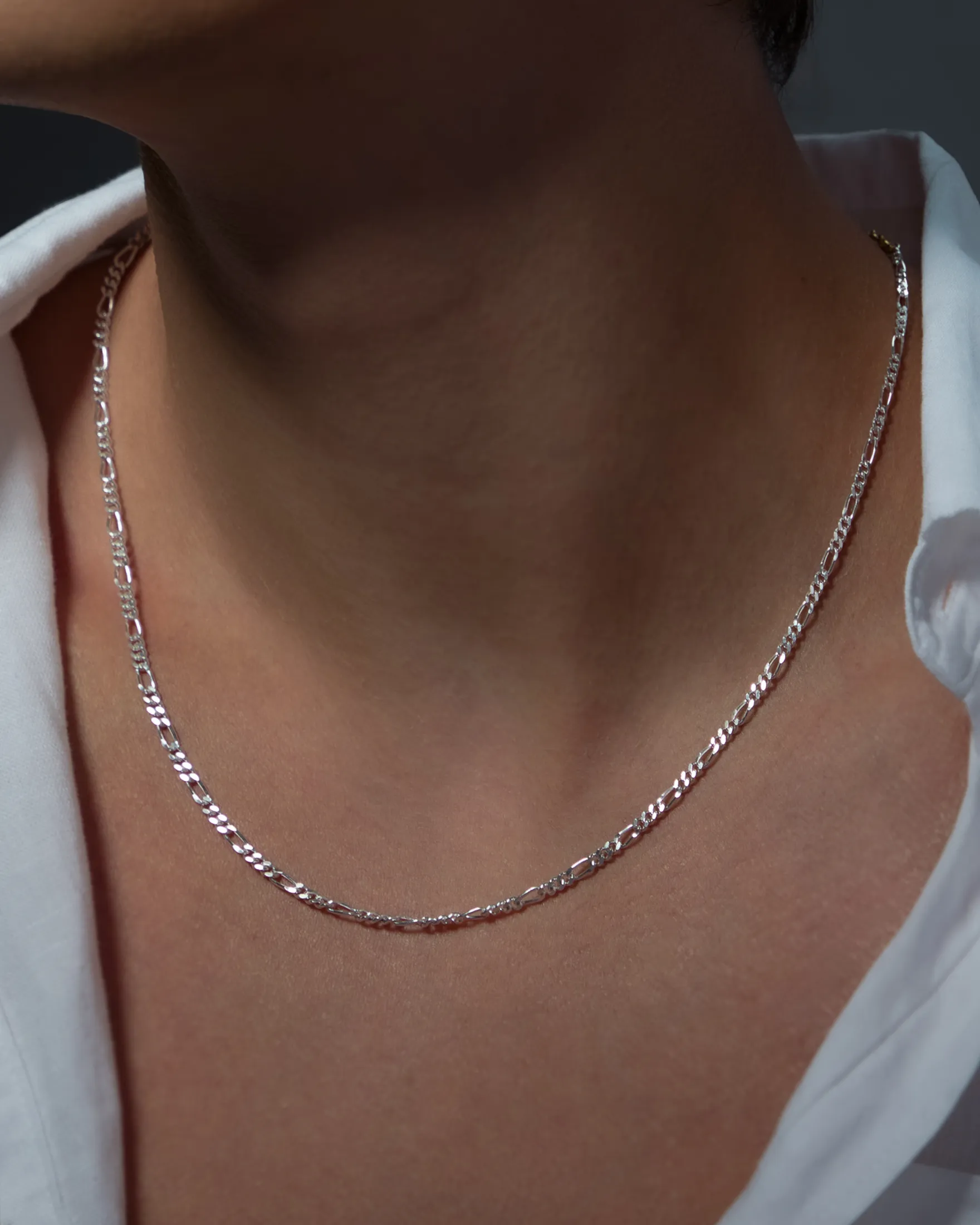 Figaro Chain Necklace - alternate view