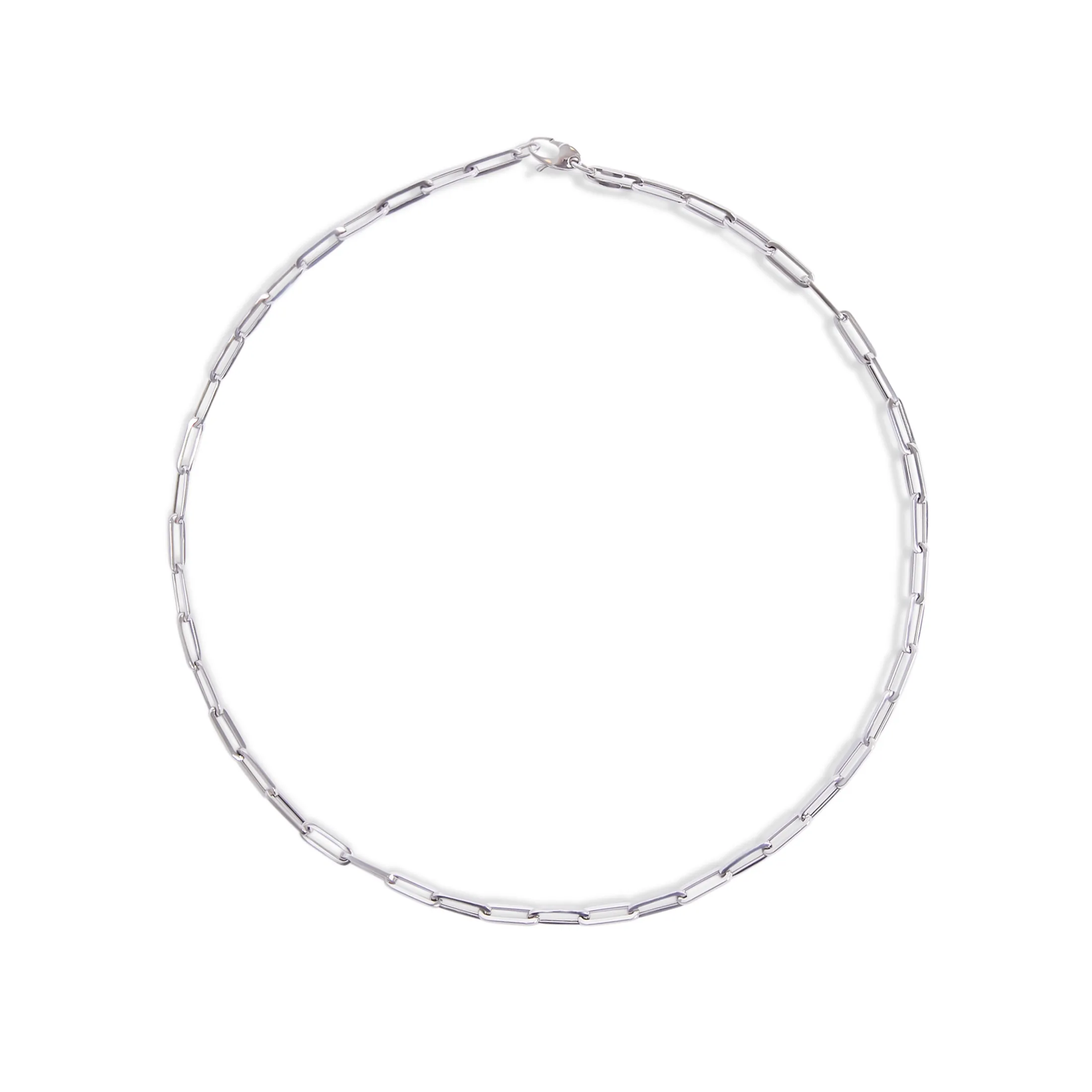 Classic Paperclip Chain Necklace