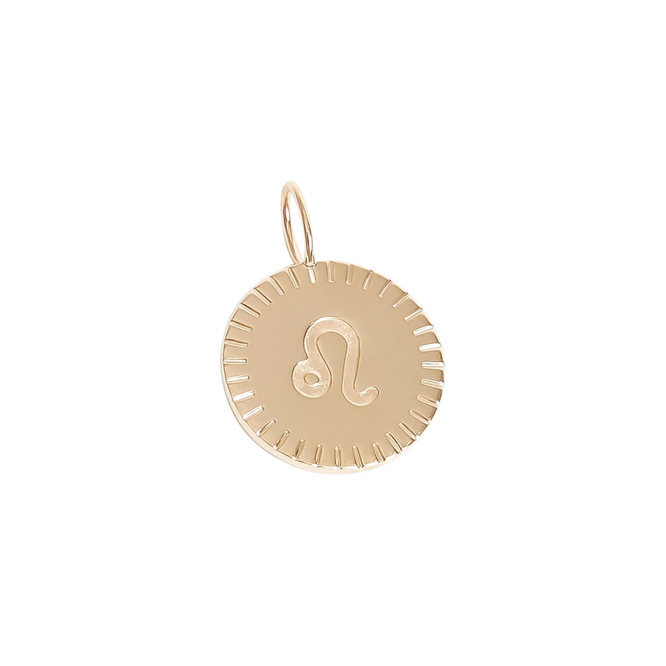Leo Zodiac Pendant - alternate view