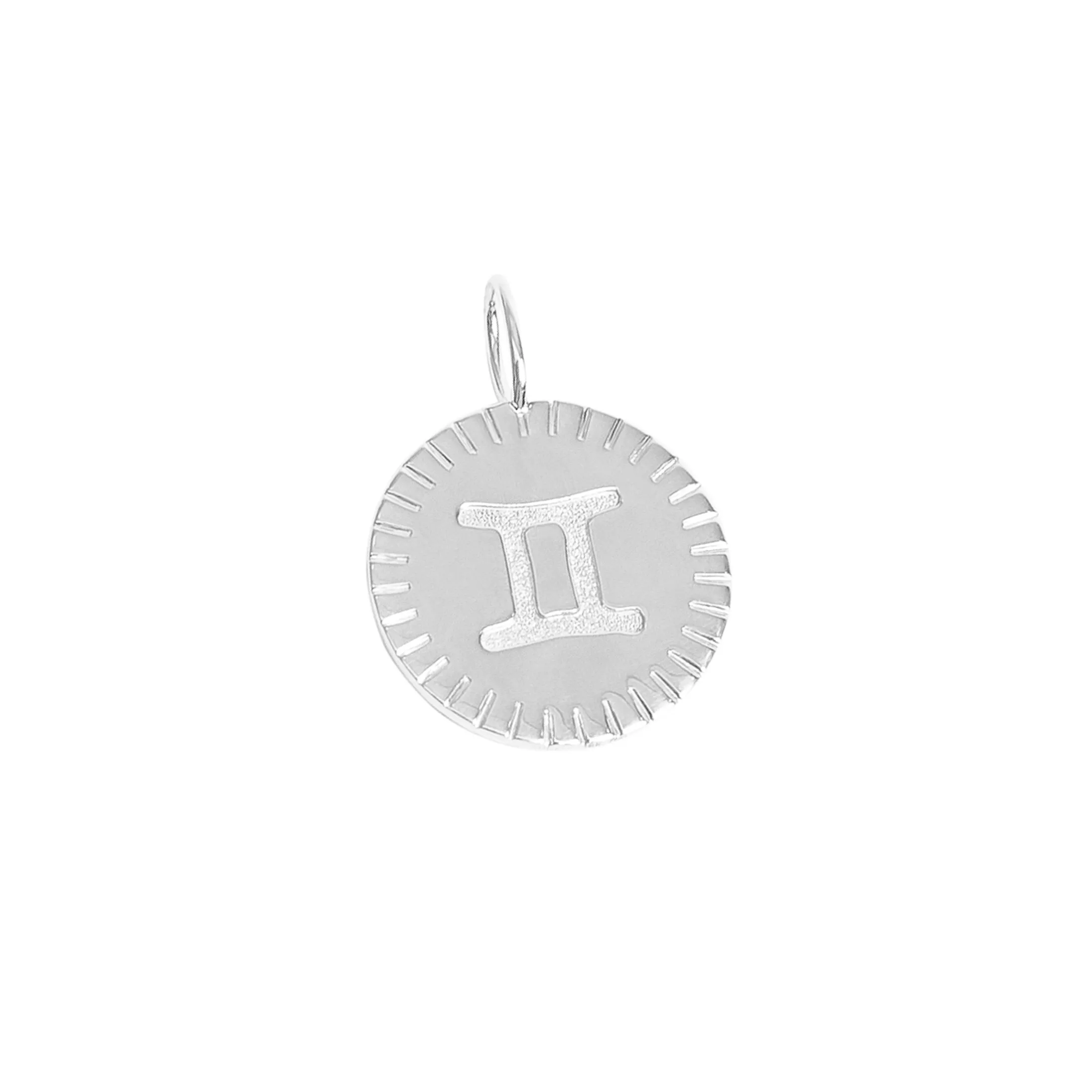 Gemini Zodiac Pendant - alternate view