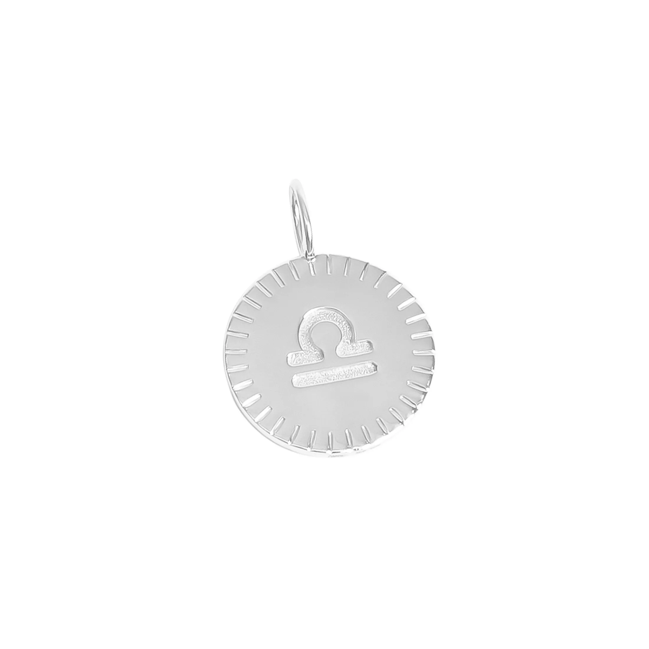 Libra Zodiac Pendant - alternate view