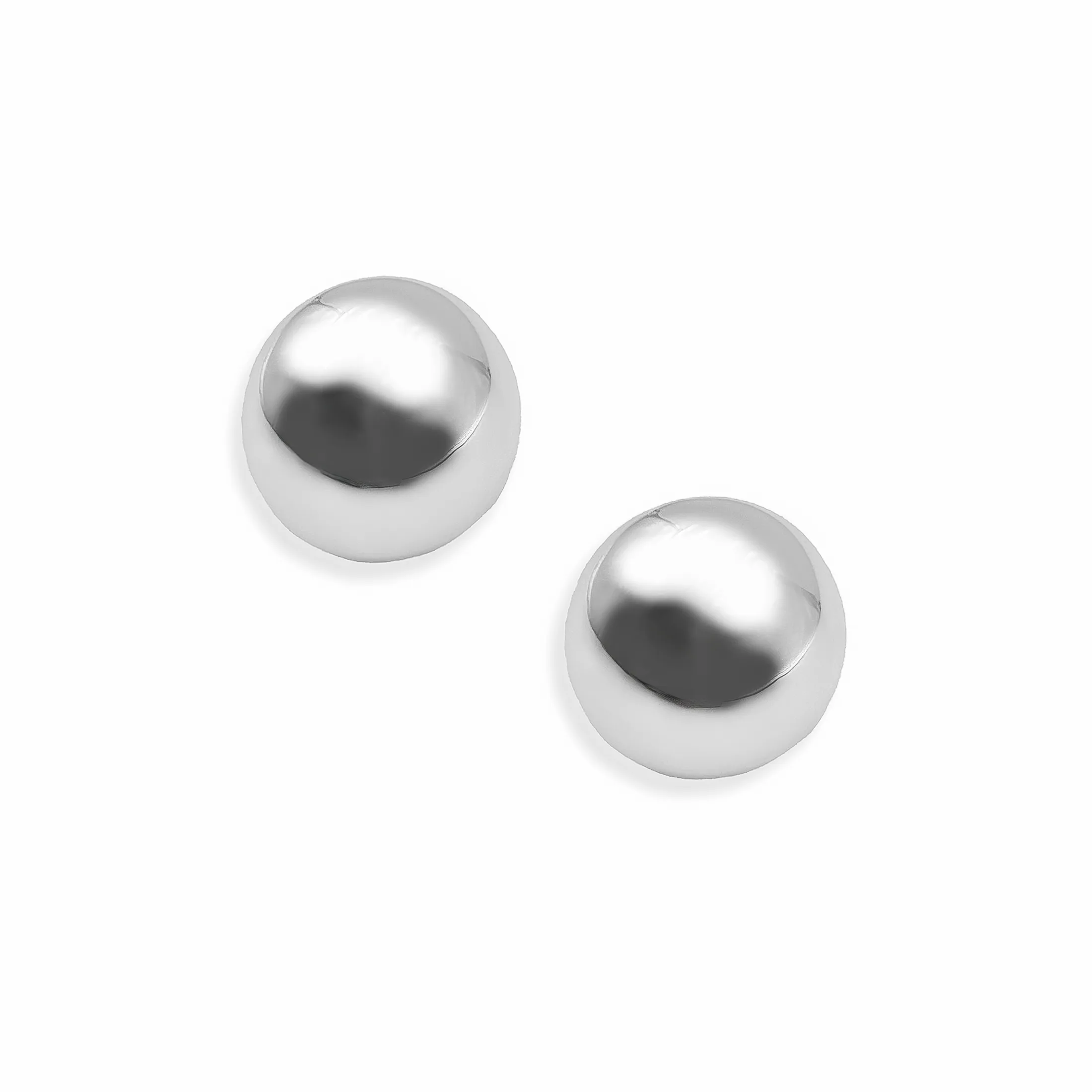 Half-Dome Stud Earrings