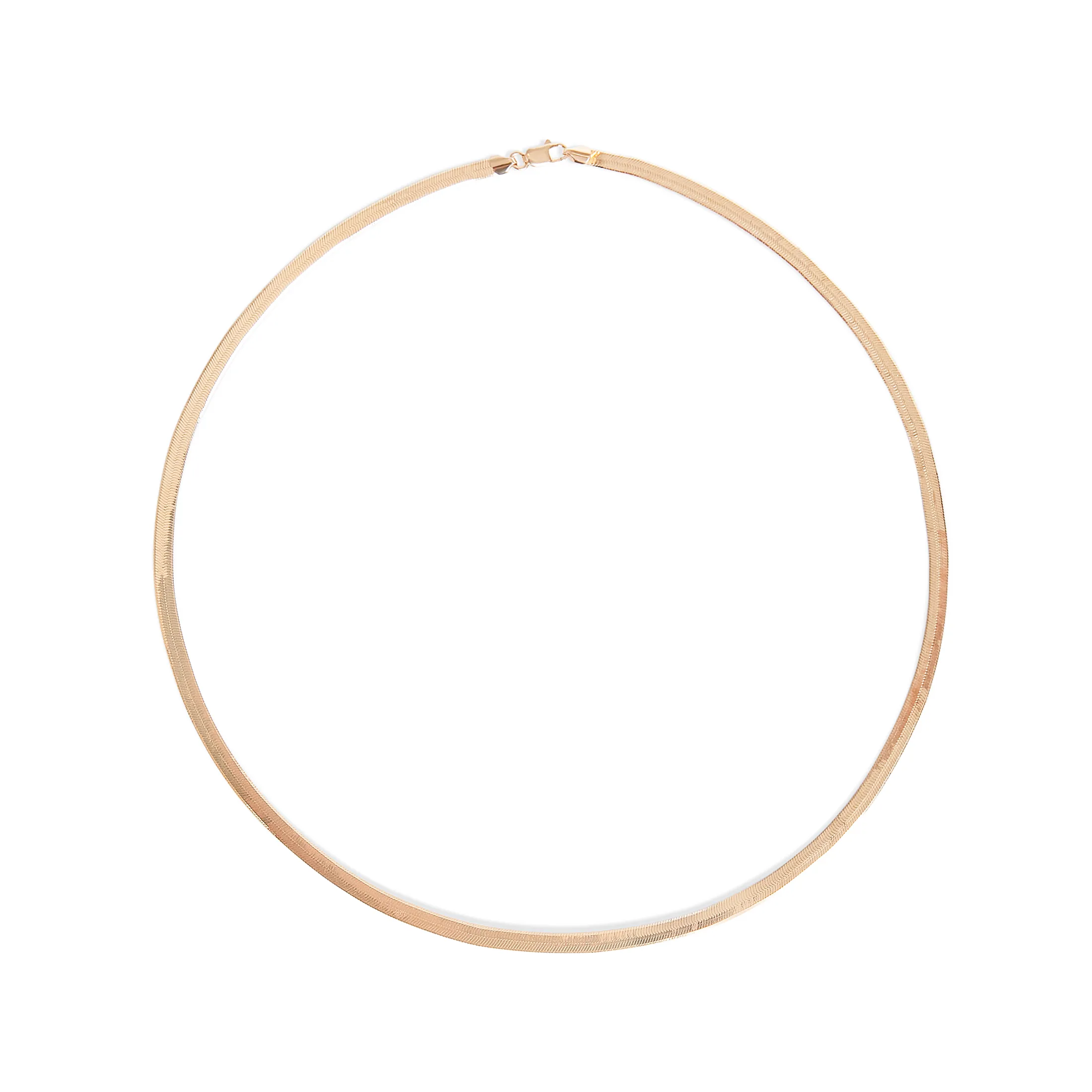 Signature Herringbone Chain Necklace