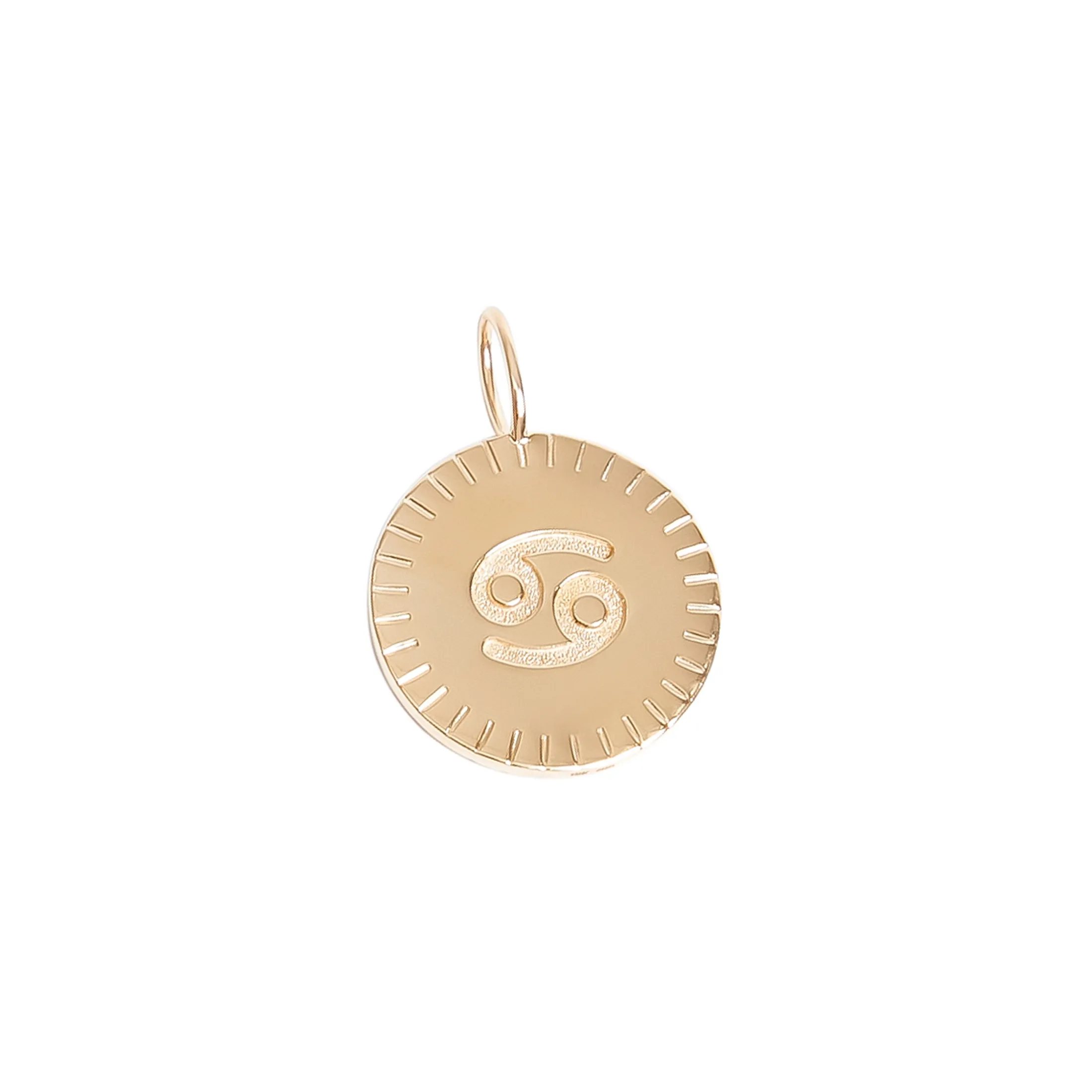 Cancer Zodiac Pendant - alternate view