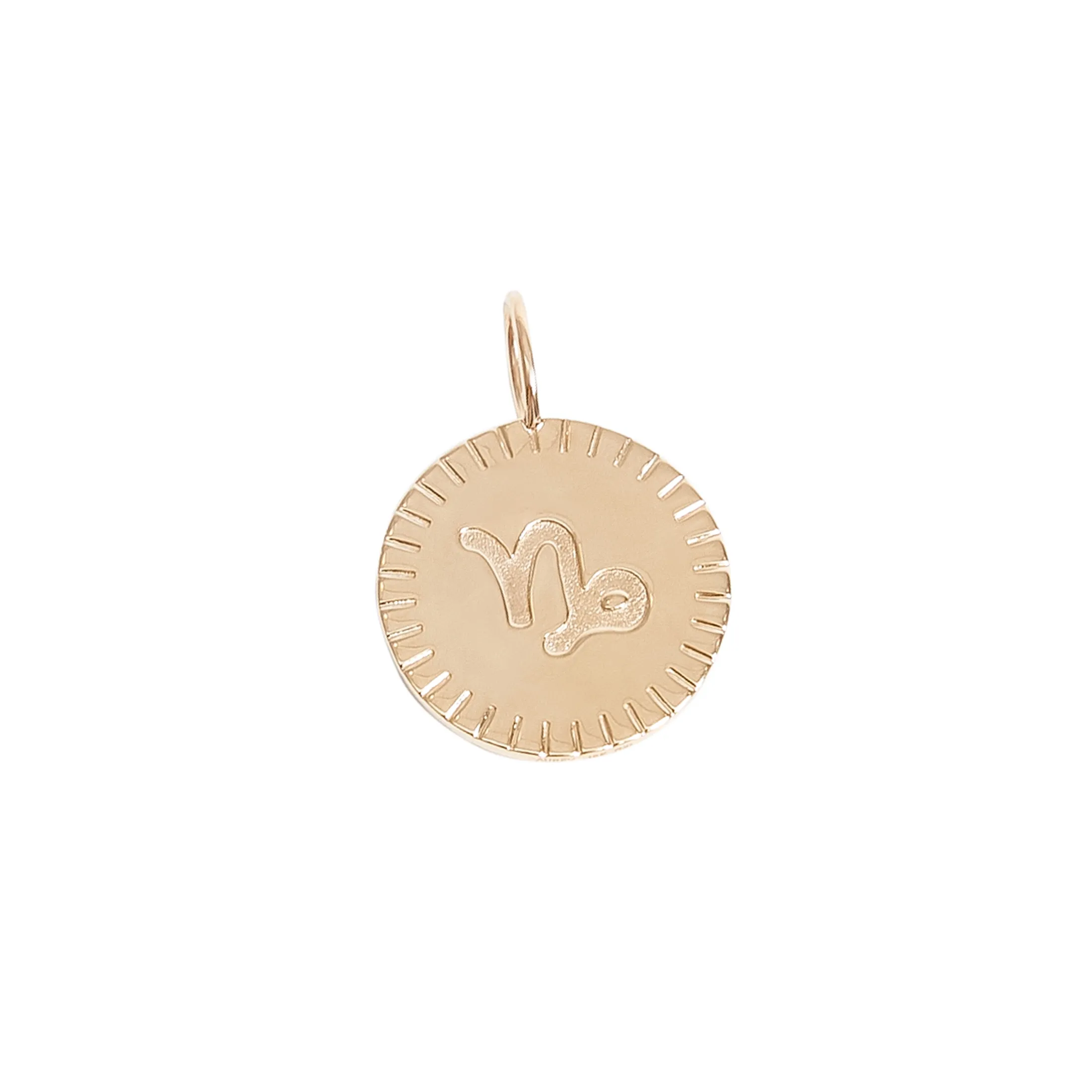 Capricorn Zodiac Pendant - alternate view