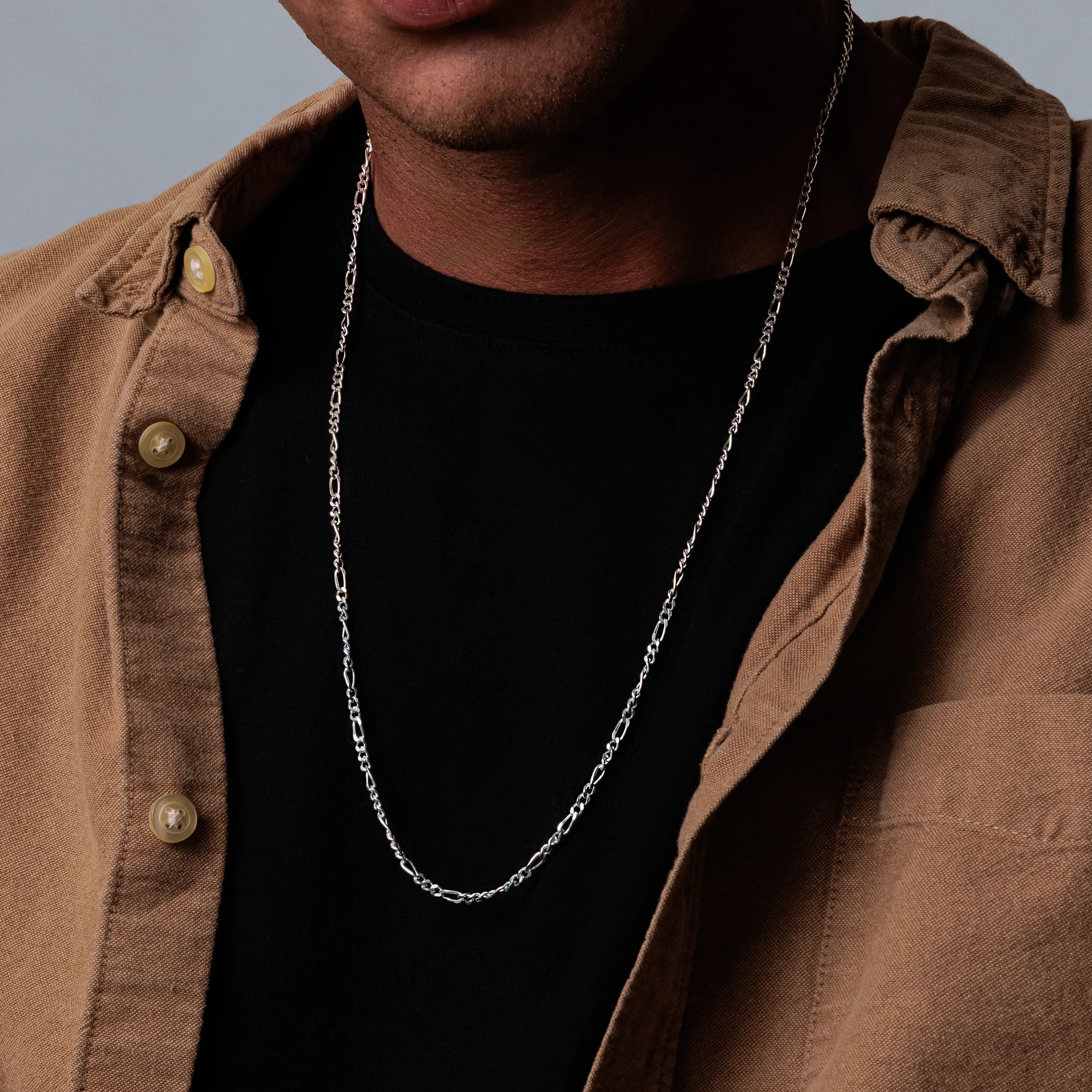 Figaro Chain Necklace - alternate view