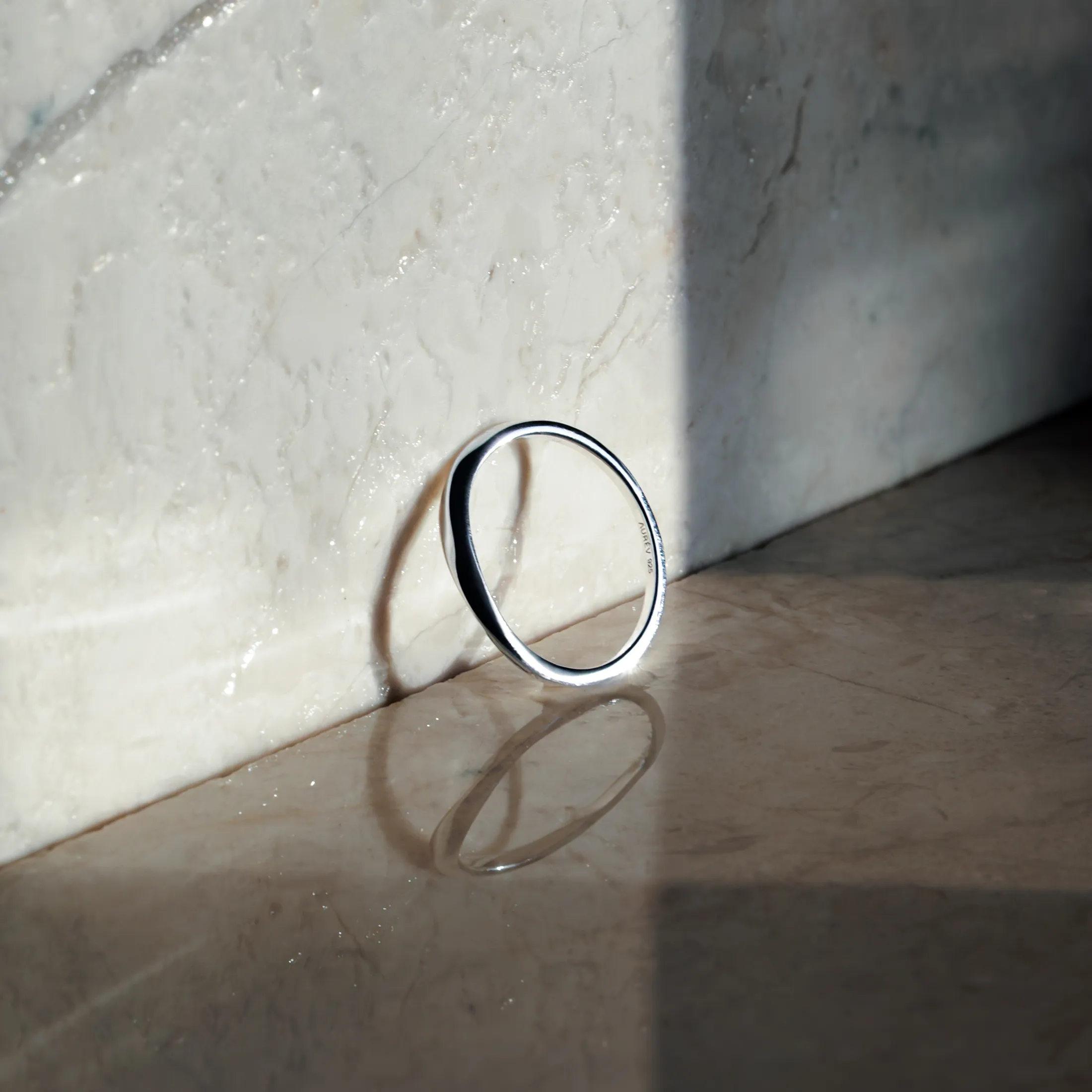 Contour Twist Ring - alternate view