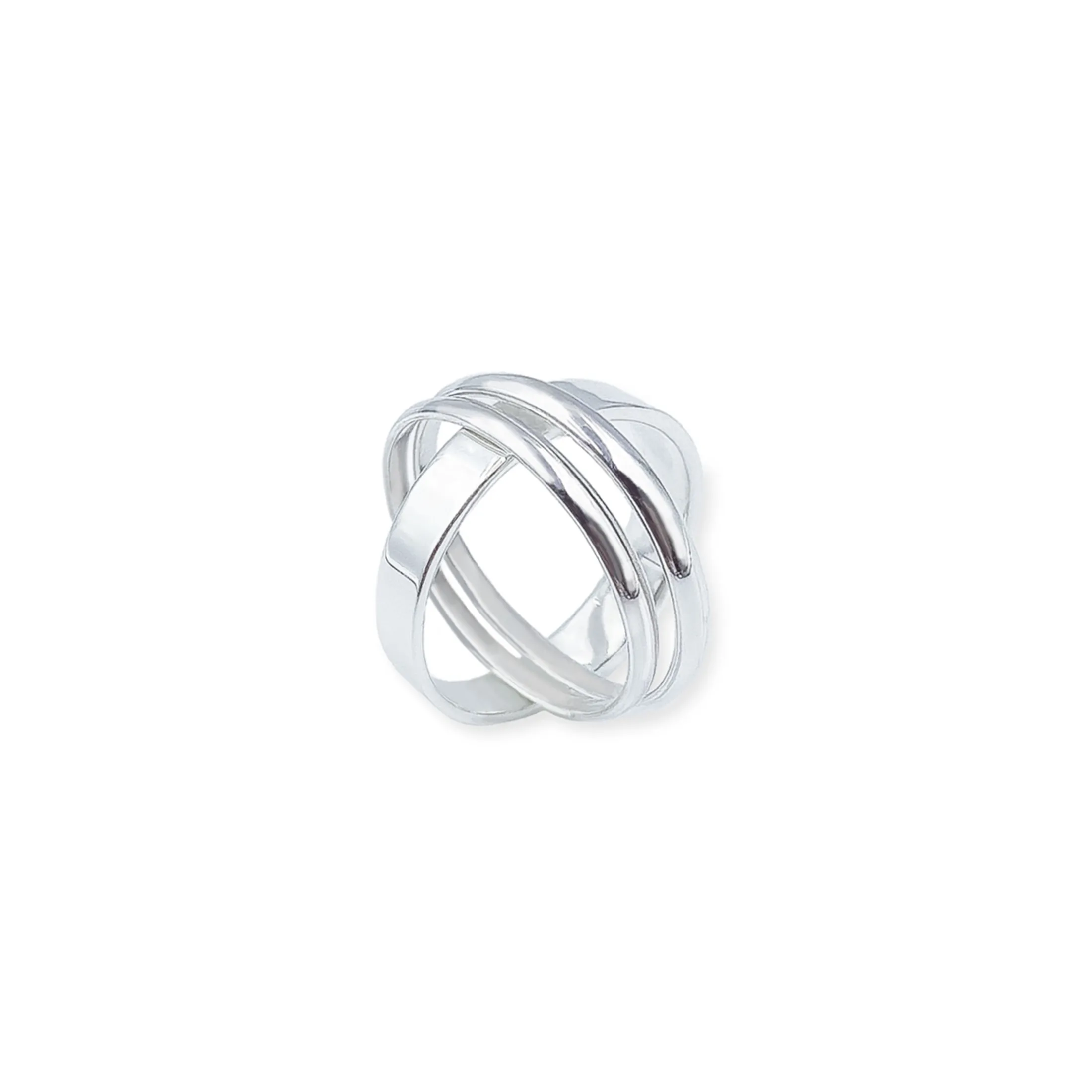 Interlocking Trinity Ring